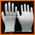 EN388 4131 Best Price PU Glove/White PU Labor Gloves for Assembly Hand Work From Factory